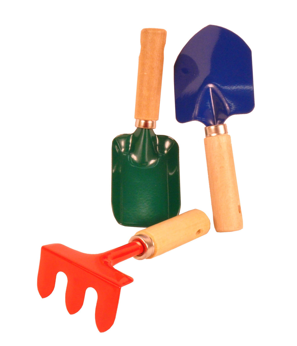 JustForKids Kids Garden Tools Set with Tote