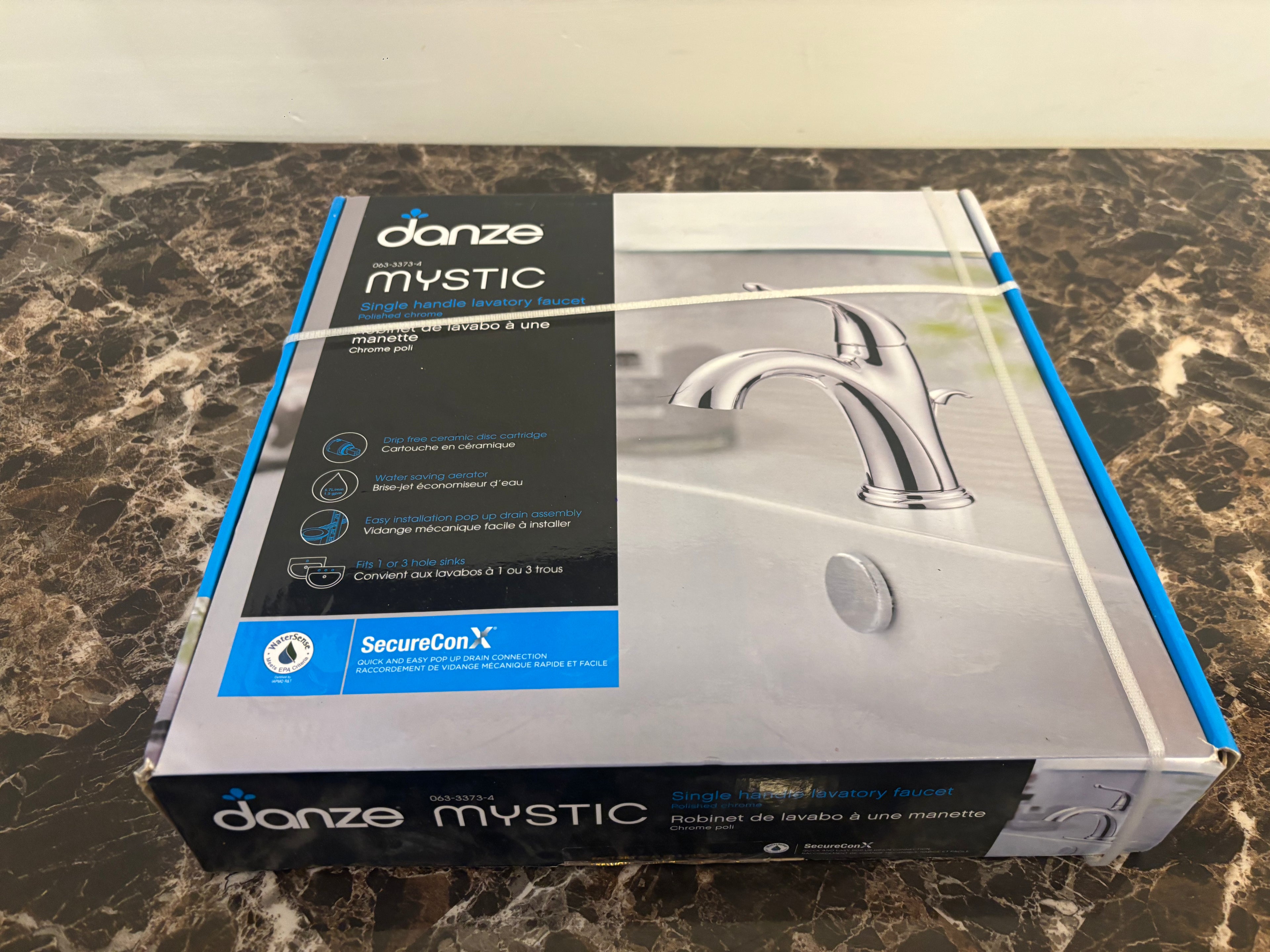 Danze Mystic Single Handle Lavatory Faucet – Polished Chrome