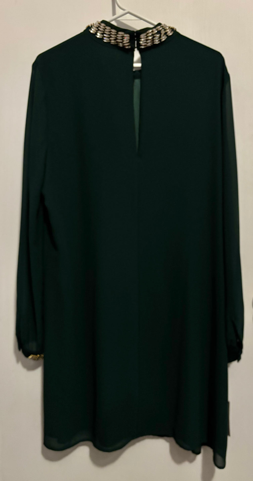 Womens dark green dress